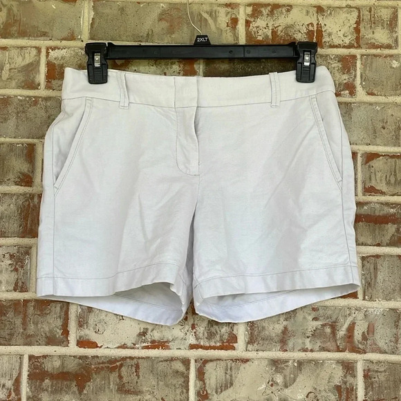 J. Crew Beige Classic Tailored Shorts - Picture 1 of 8